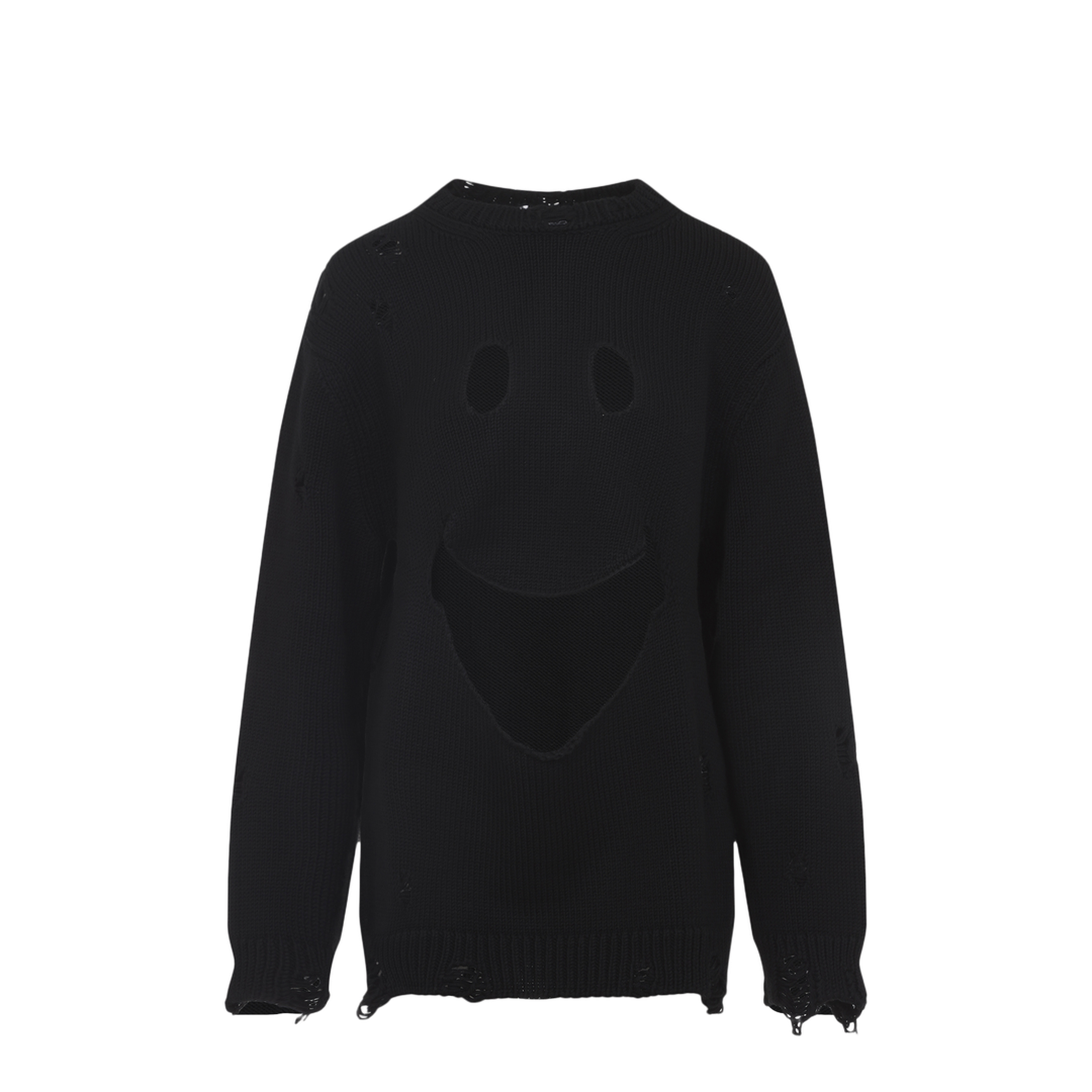 MAYFEYR - Moschino - Smile Cropped Sweater - 252D09225405