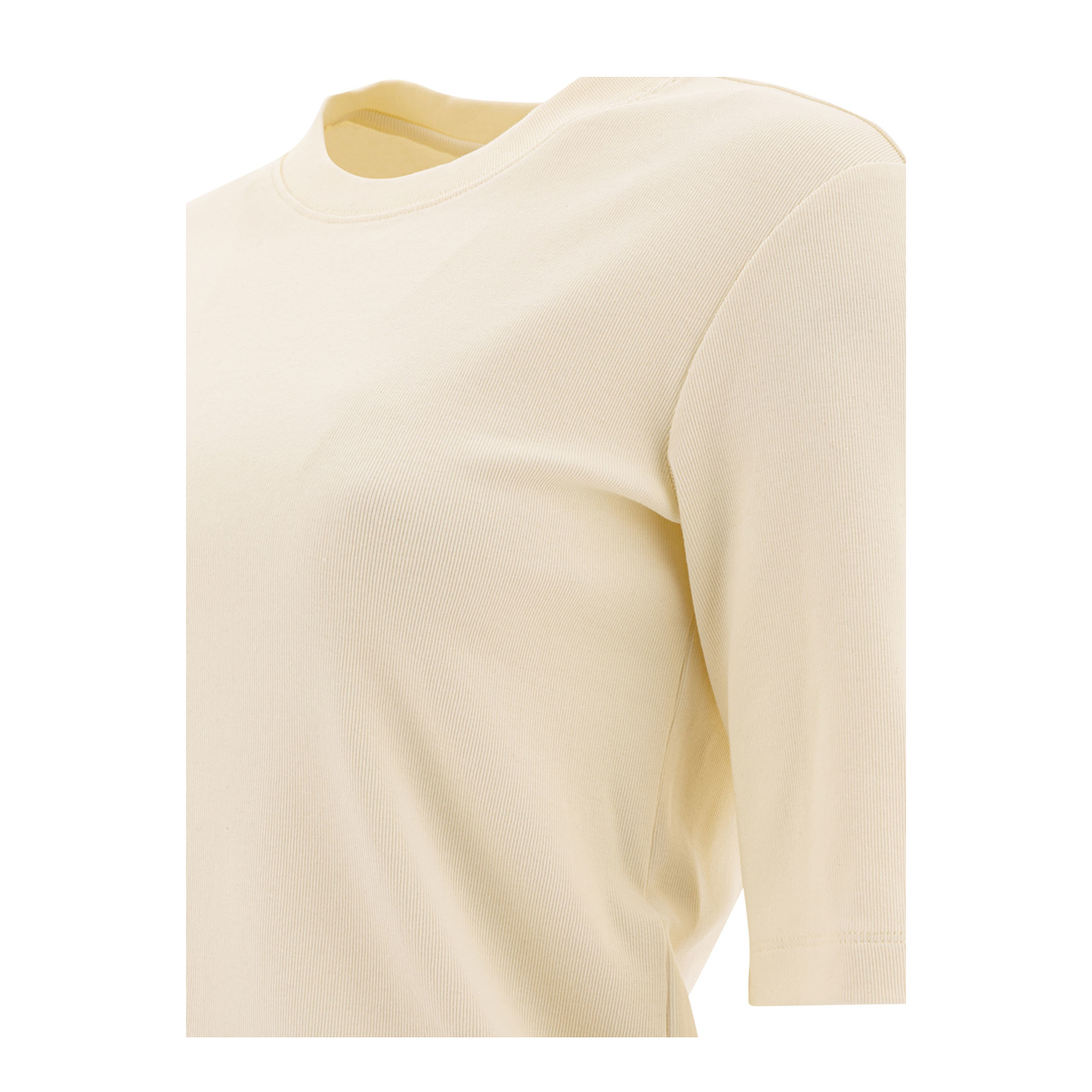 MAYFEYR - Sandbeige - Crewneck T Shirt - SBB2TS12ACIVORY