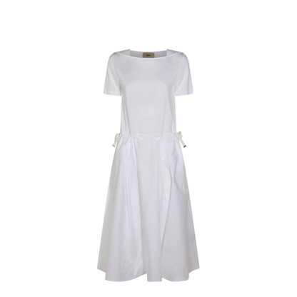 Flared Midi Dress