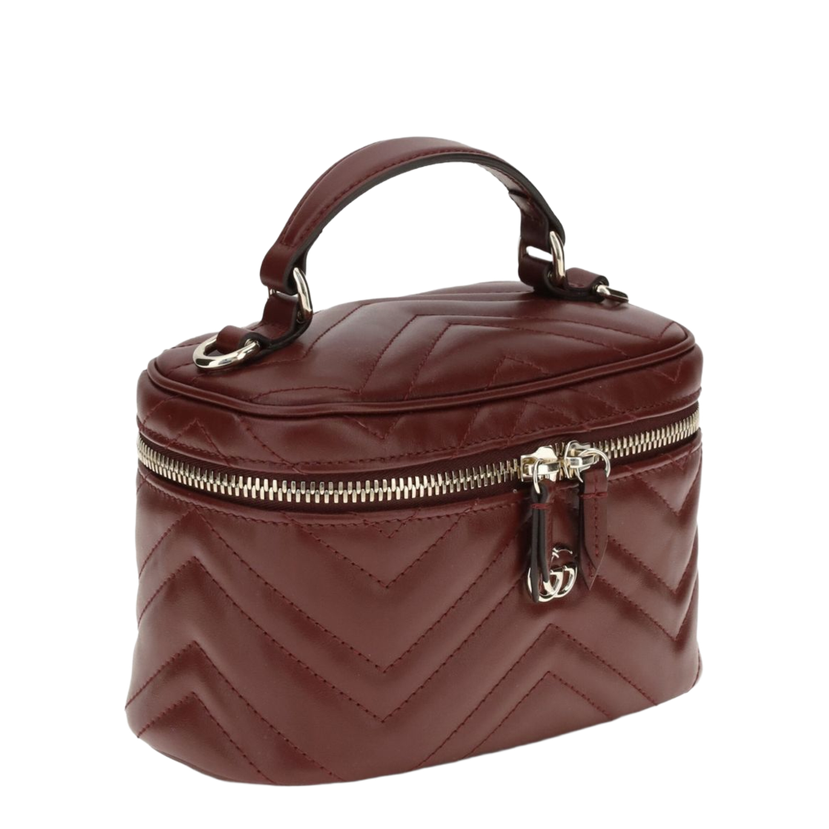 Handbag in Deep Shade of Burgundy