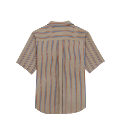 MAYFEYR -  - Striped Cotton Twill Shirt - 859775Y2N33
