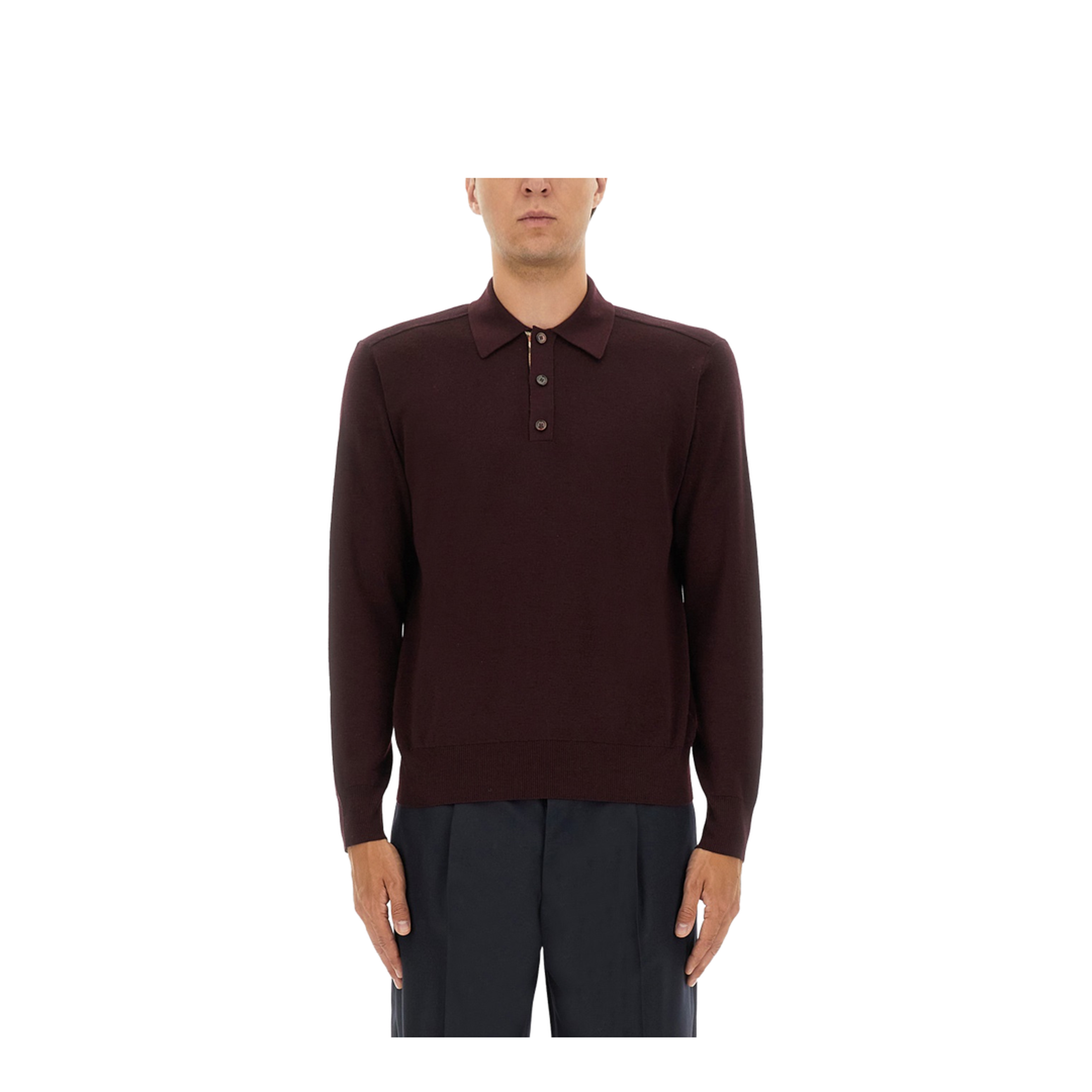 Wool Polo Shirt