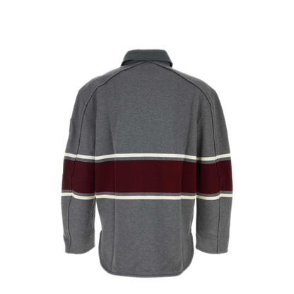 MAYFEYR - Bottega Veneta - Grey Cotton Polo Shirt - 871584V6SD02649