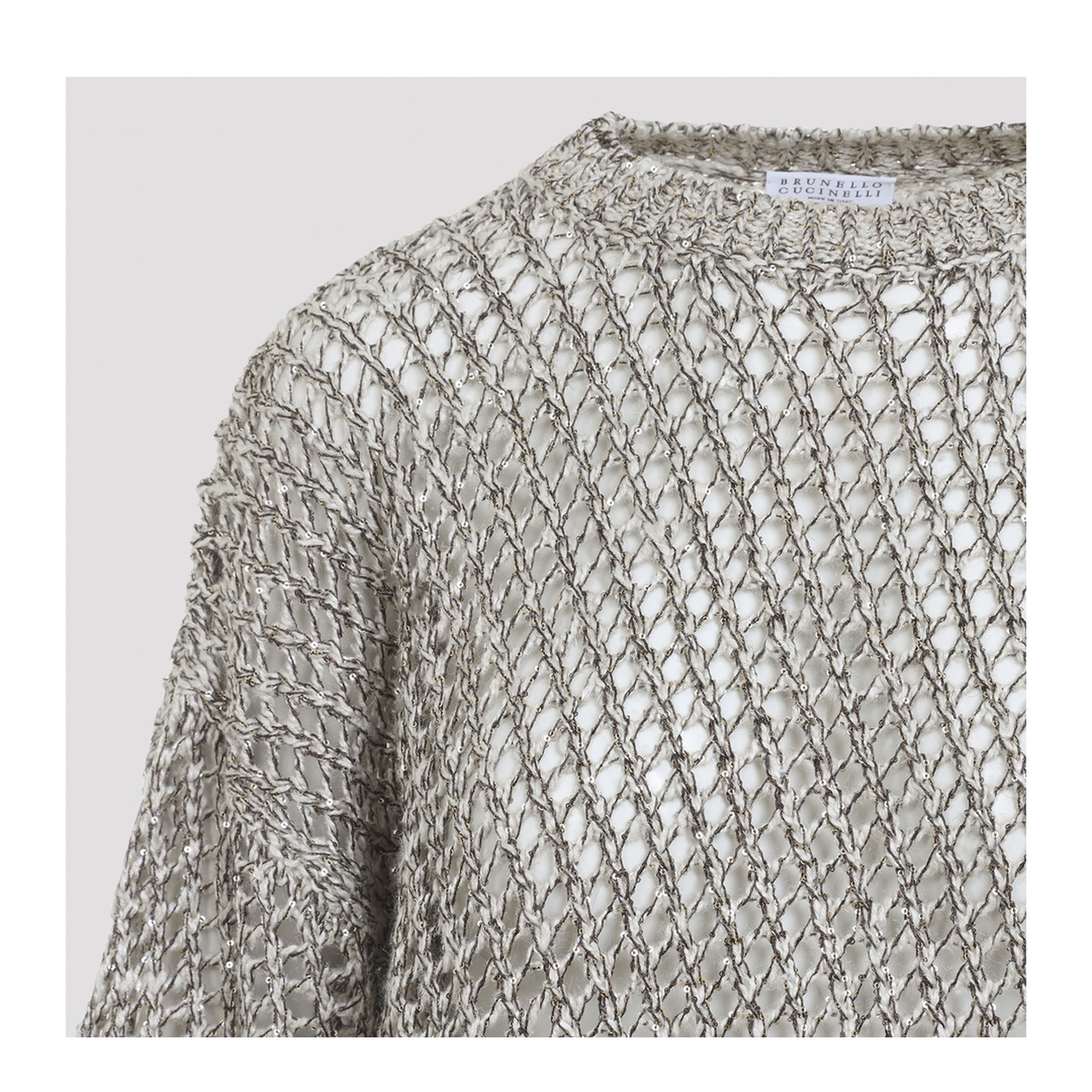 MAYFEYR - Brunello Cucinelli - Fish-Net Sweater - MEA345600P
