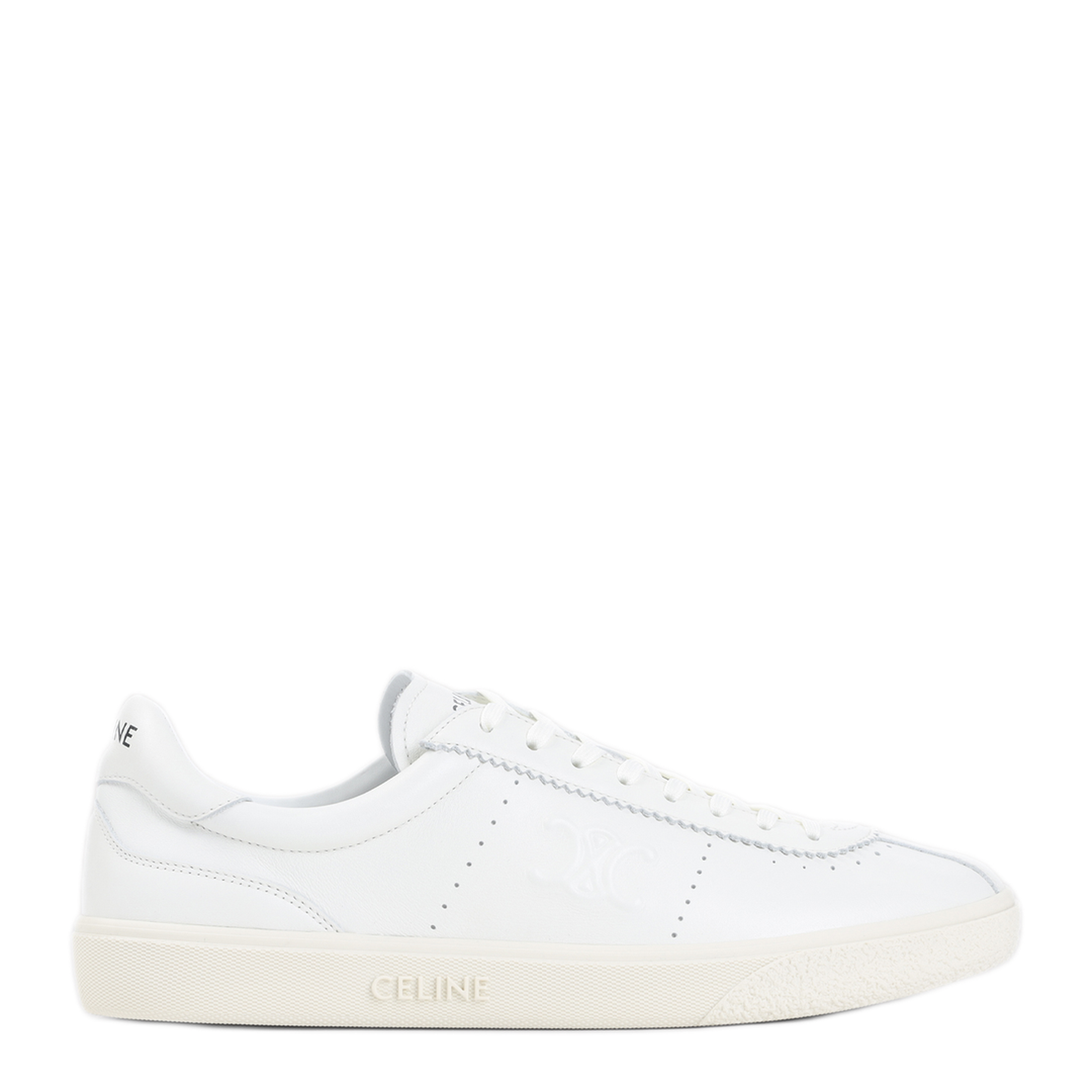 MAYFEYR - Celine - Low Lace-Up Sneakers With Triomphe - 36466518901FW
