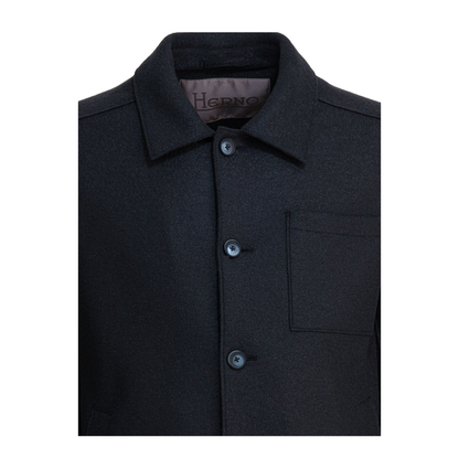 MAYFEYR - Herno - Virgin Wool Overshirt Jacket - GI00090UR333729287
