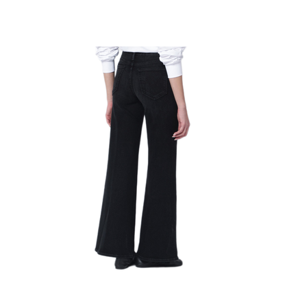 MAYFEYR - Mother - Black Flared Spiked Hair Jeans - 10415-1611COSPF