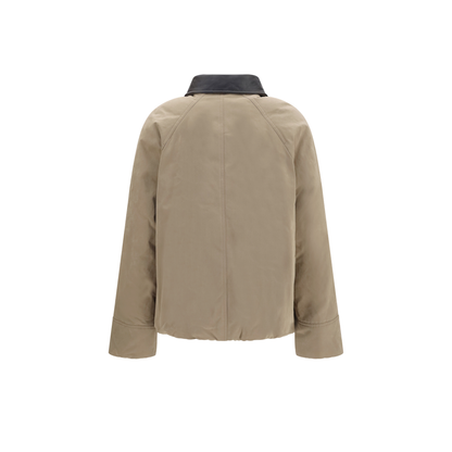 MAYFEYR - Brunello Cucinelli - Padded Down Jacket With Leather Collar - MG5457551