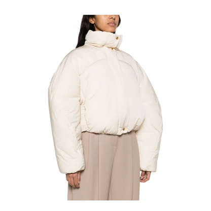 Off-White Padded Funnel Neck Jacket