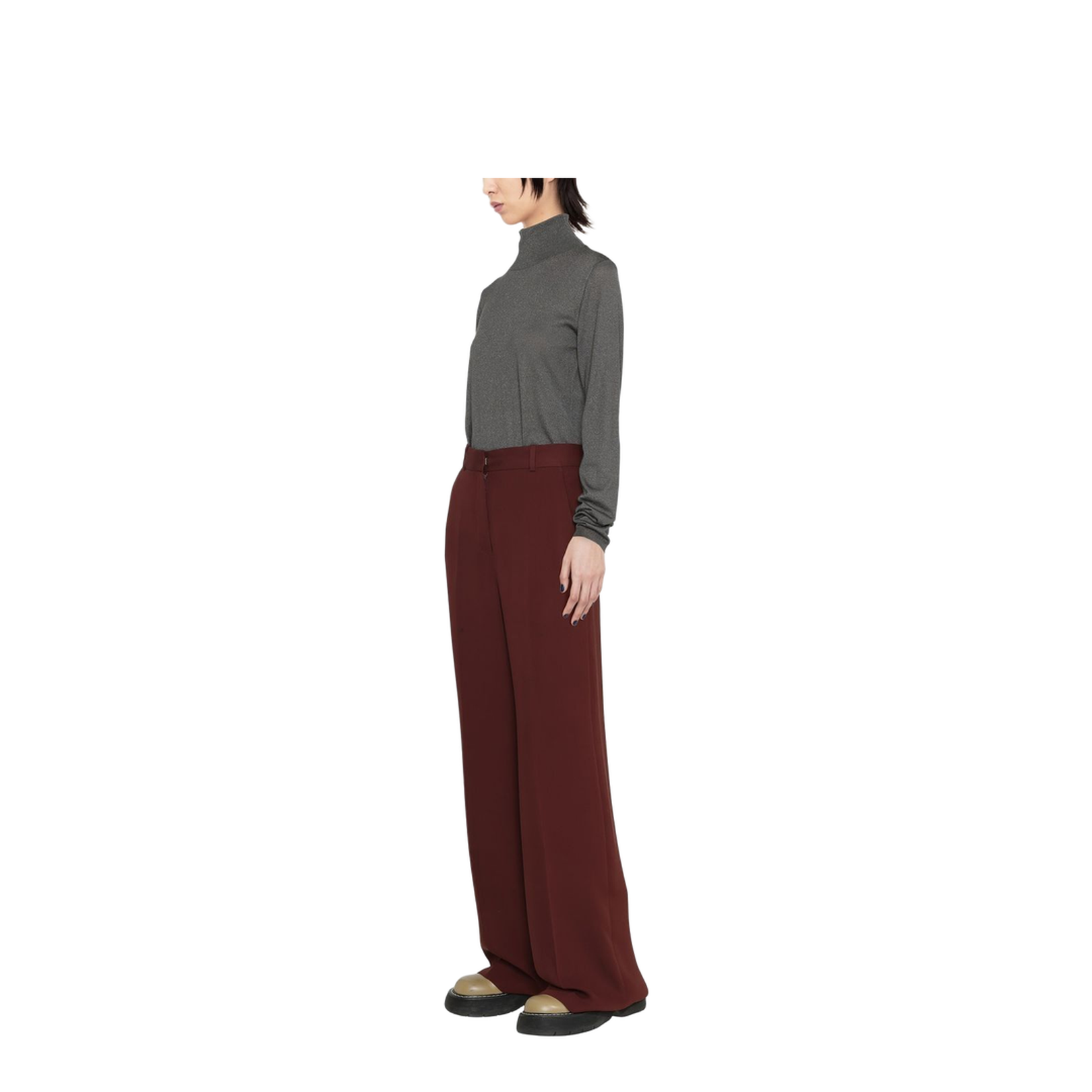 Cashmere and Silk Turtle-Neck Sweater