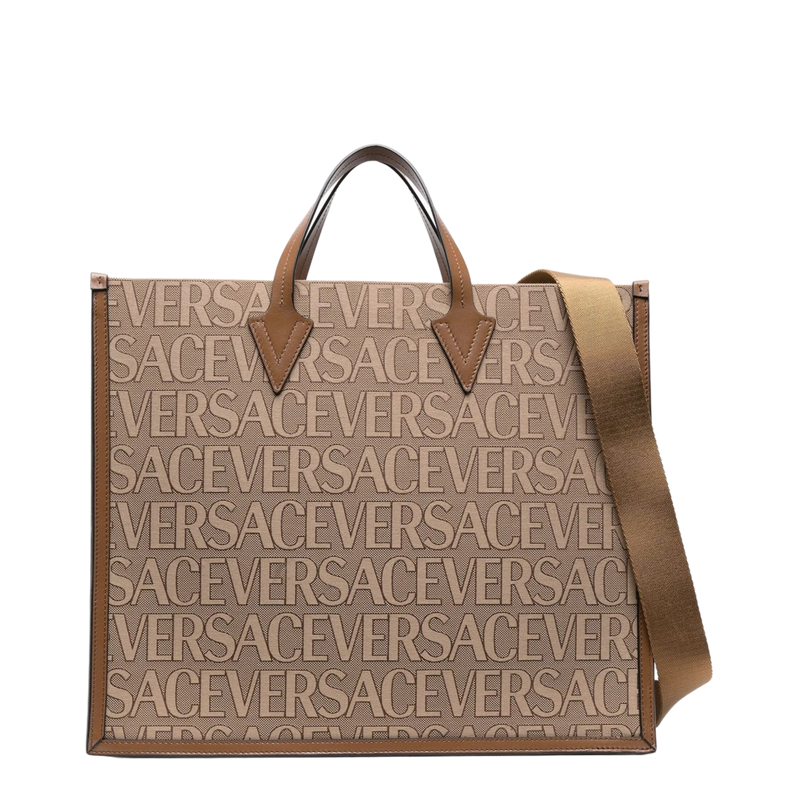 Larg Denim Allover Tote Bag