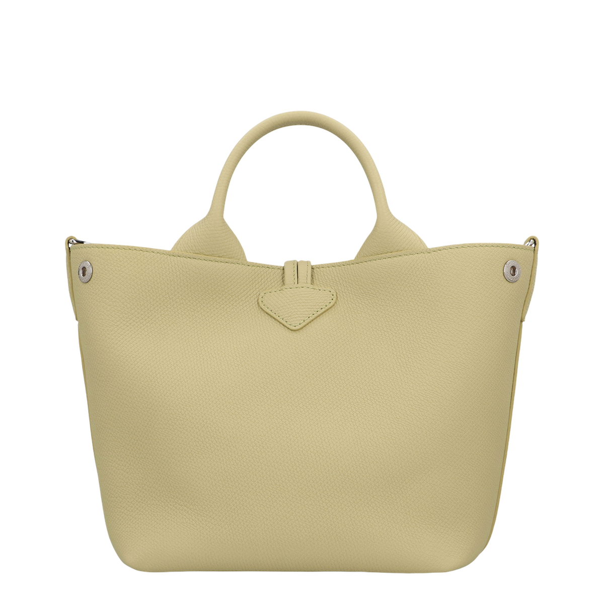 Roseau S Handbag Pistachio - Leather