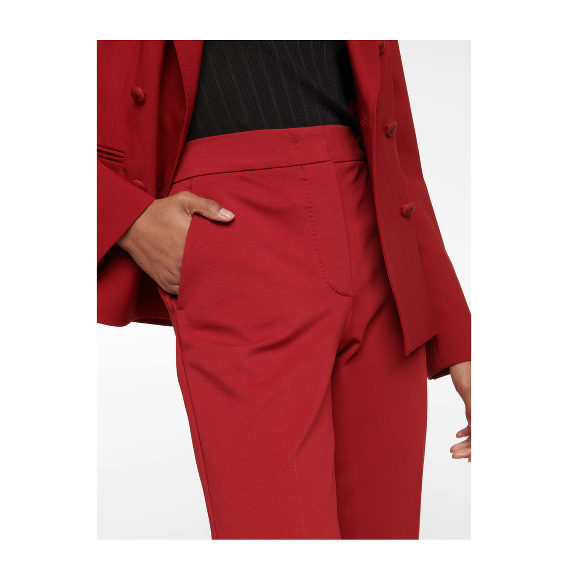 MAYFEYR - Max Mara - Viscose Jersey Trousers - 2511781011600PEGNO007