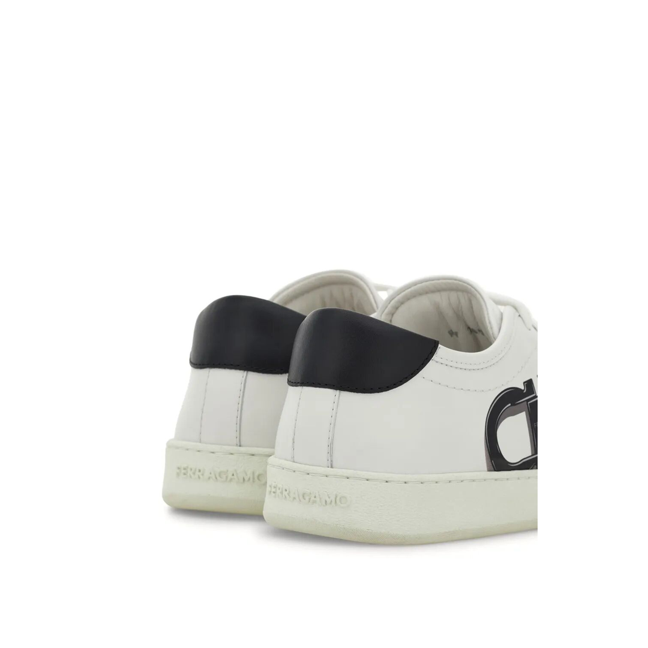 MAYFEYR - Ferragamo - Double Gancini Brandy1 Sneakers - 0298350780991