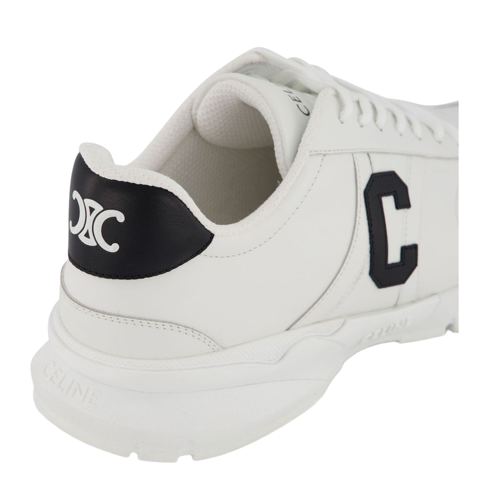 Runner CR-02 Low Lace-Up Sneaker in Calfskin