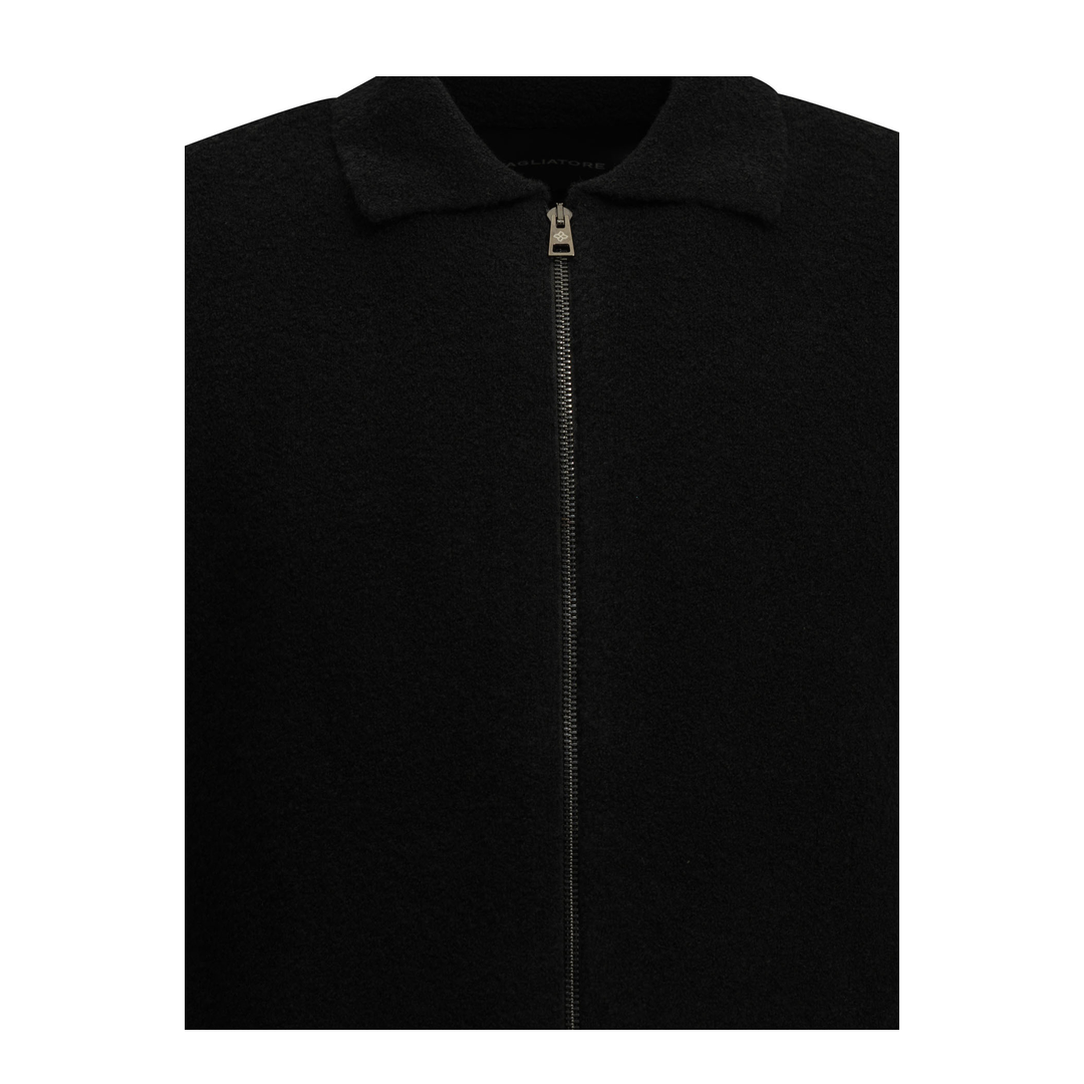 MAYFEYR - Tagliatore - Wool Sweater With Zipper - KEIDAIPWI2614NERO