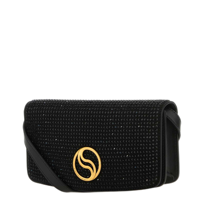 MAYFEYR - Stella Mccartney - Black Alter Mat Mini S Wave Wallet - 7B0036WP02041019