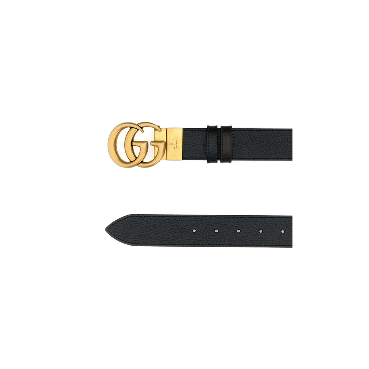 MAYFEYR - Gucci - Black Leather Reversible Gg Belt - 627055CAO2T1062