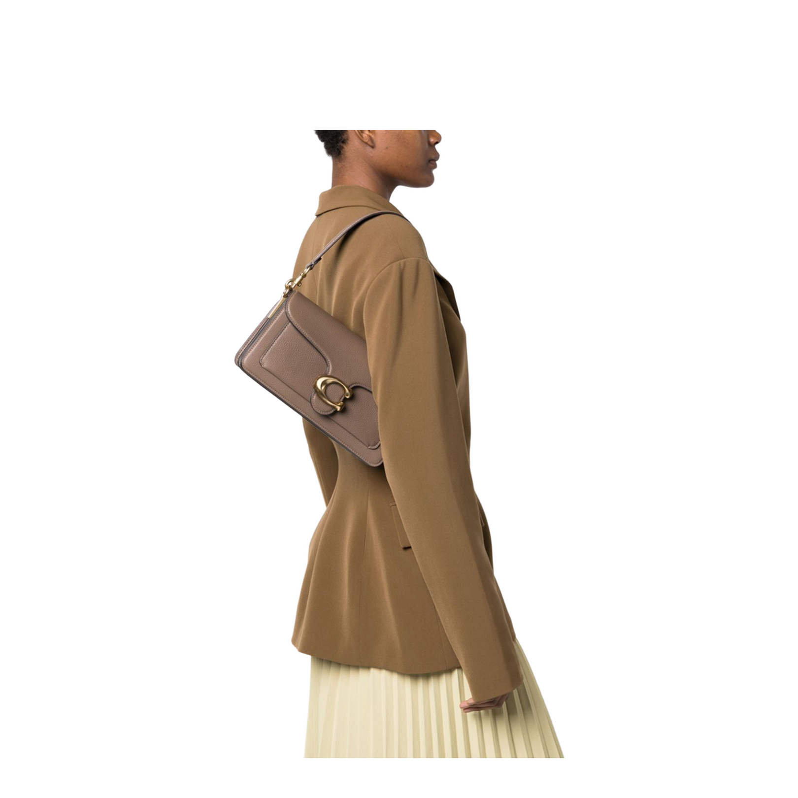 Bag with Zip and Removable Shoulder Strap