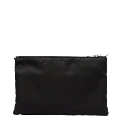 Common Triangle Logo Nylon Strap Clutch