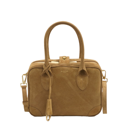 Vita Suede Leather Tote Bag