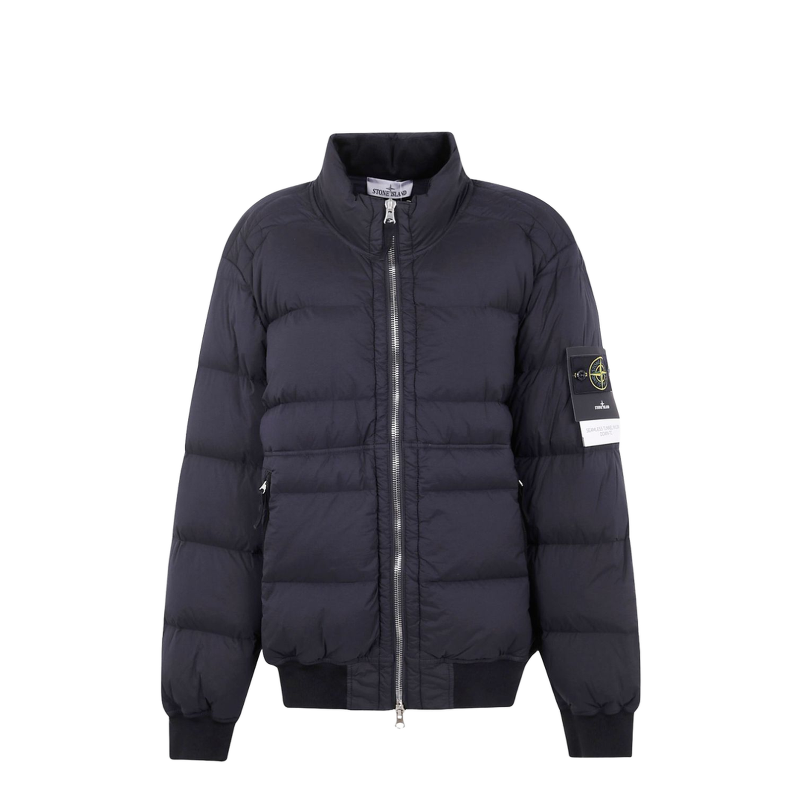 Padded Bomber Jacket - Black