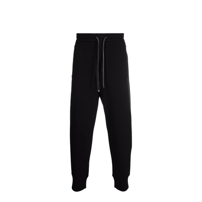 Cotton Blend Sweatpants - Black