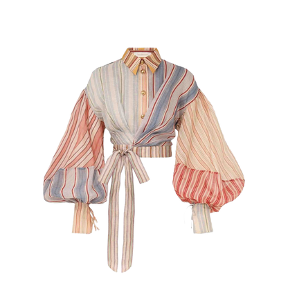 Rebellion Striped Blouse
