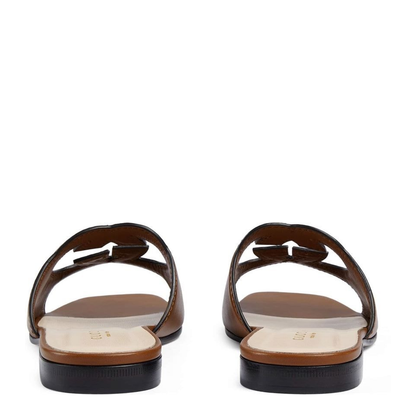 Sandals Leather Brown