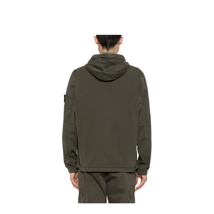 Supima Cotton Twill Stretch-TC Hooded Jacket
