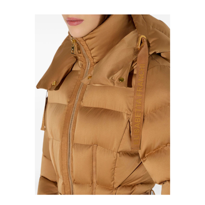 MAYFEYR - Elisabetta Franchi - Coats Beige - PI92D66E2AI6