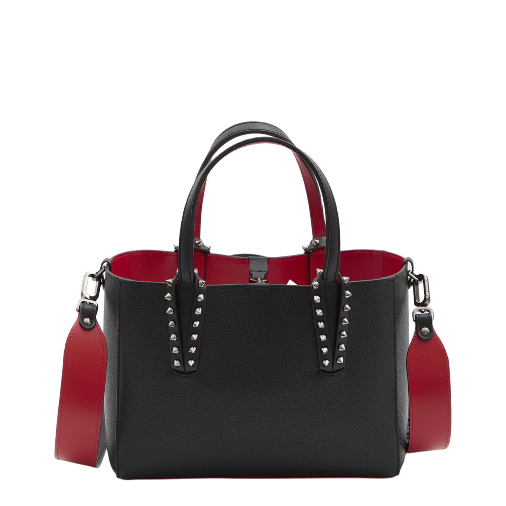 Black Grained Leather Bag