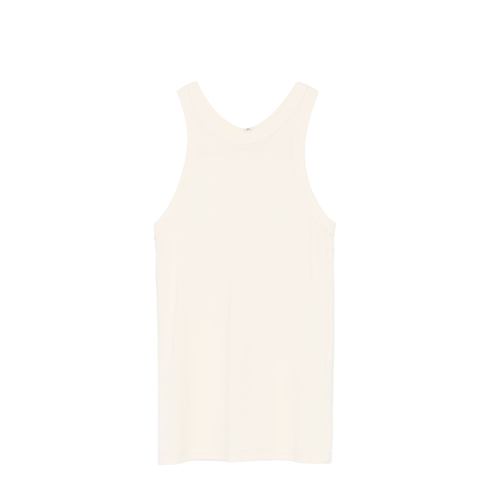 Beige American-Style Tank Top