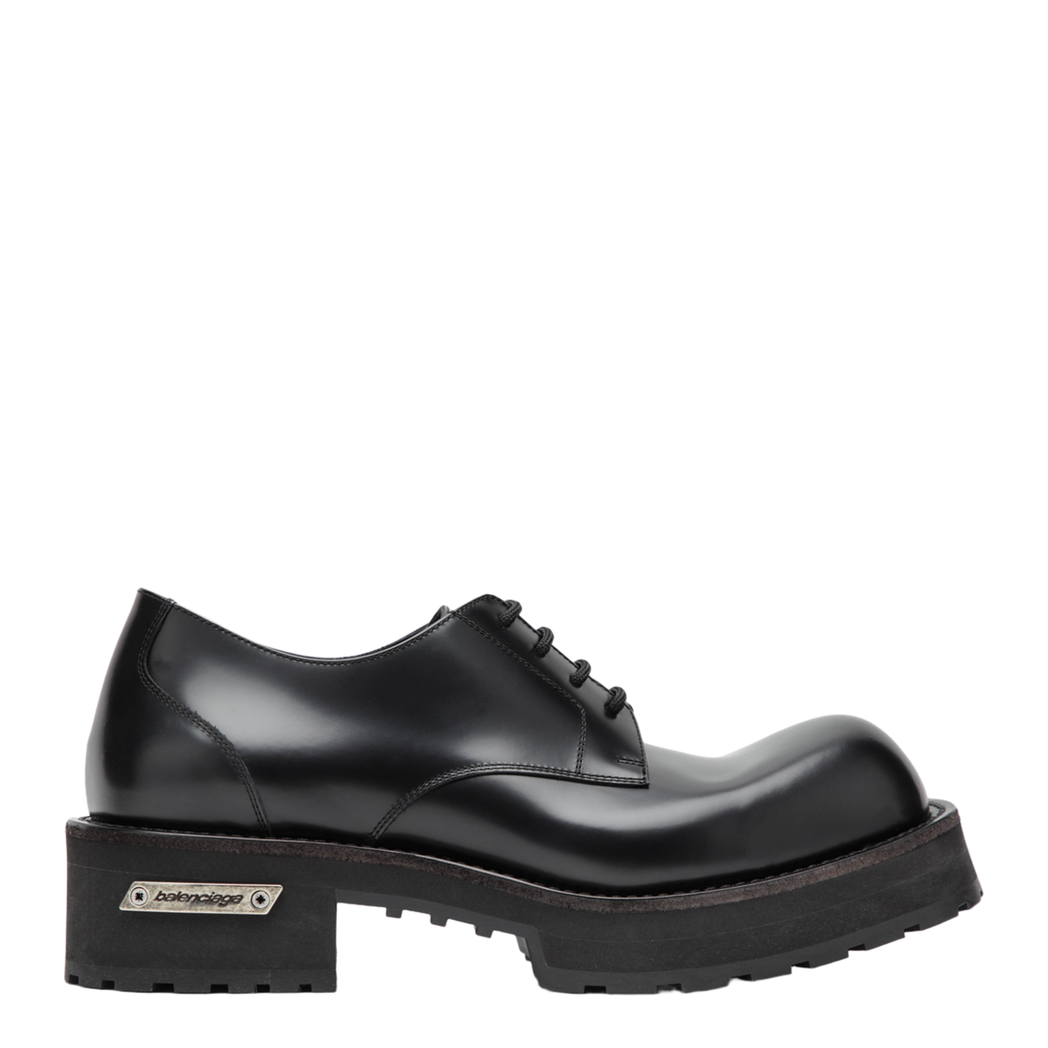 Denom Derby Shoes in Calfskin Leather