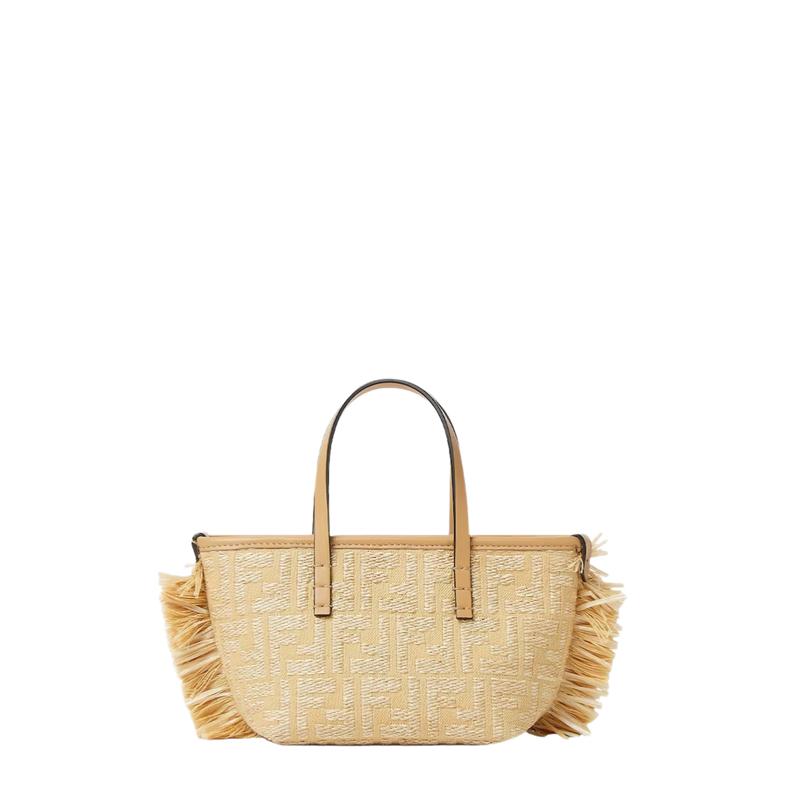 Roll Mini Canvas Top Handle Bags - Pastel Yellow