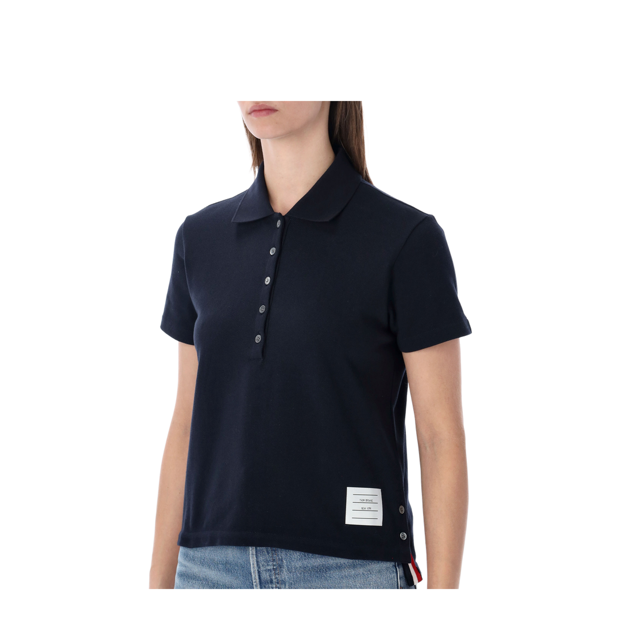 MAYFEYR - Thom Browne - T-Shirts And Polos Blue - FJP014A00050415