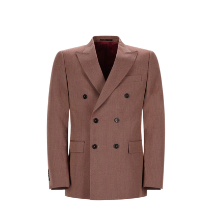 MAYFEYR - DRÔLE DE MONSIEUR - Double Breasted Jacket - JT208PL171BROWN