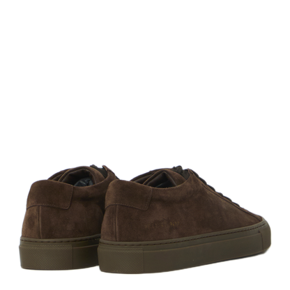 MAYFEYR - Common Projects - Dark Brown Suede Achilles Sneakers - 26119417