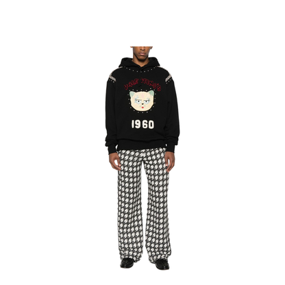 Embroidered Cotton Hoodie