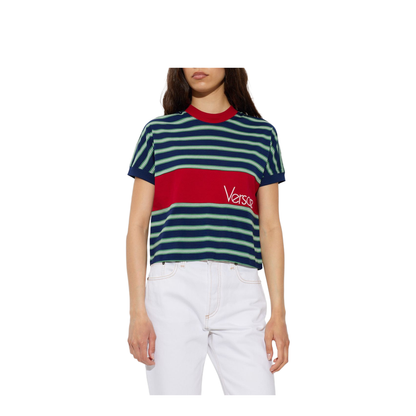 T-Shirt with Striped Pattern