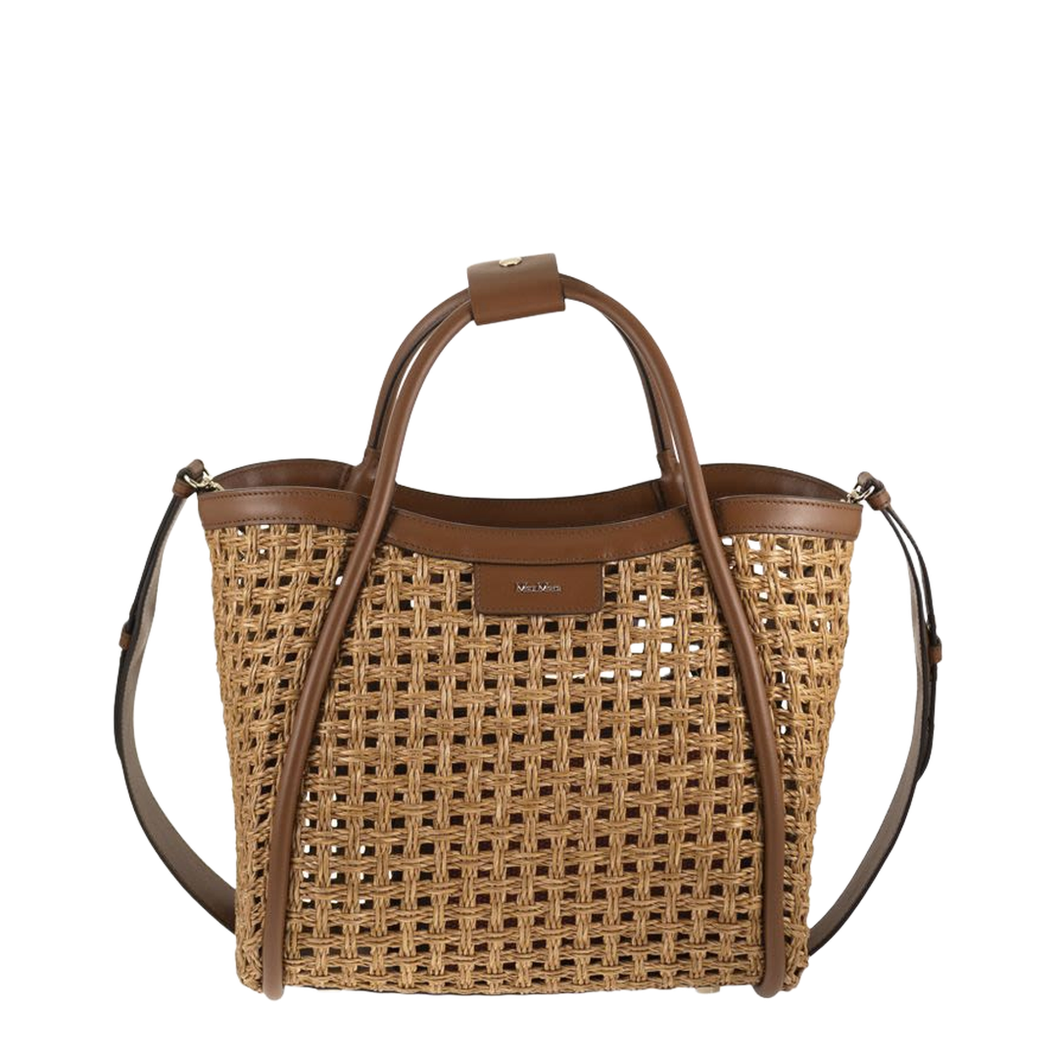 Small Marine Bag in Woven Natural Fibre