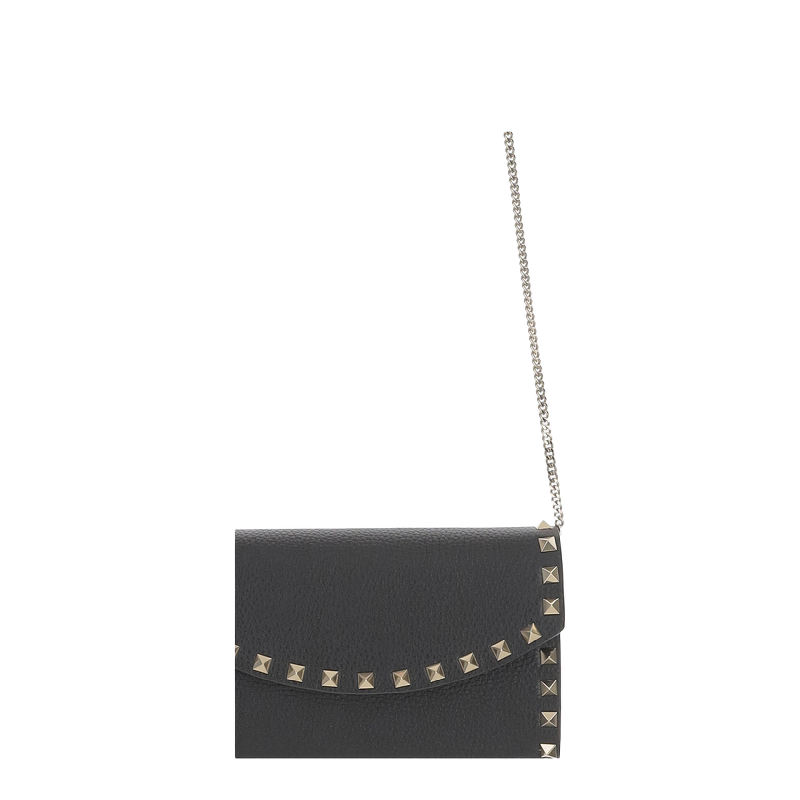 Rockstud Leather Crossbody Bag/Wallet