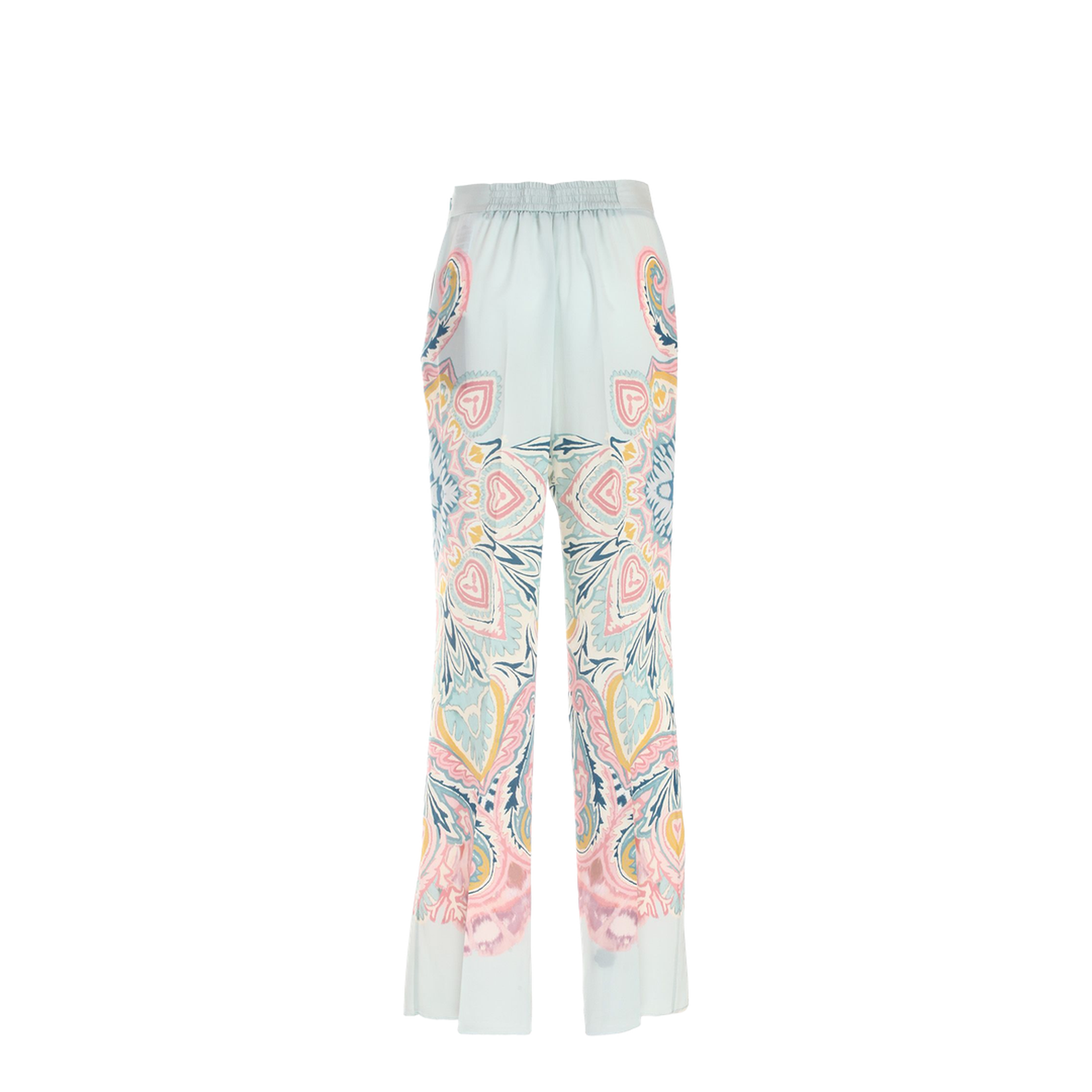Printed Silk Trousers