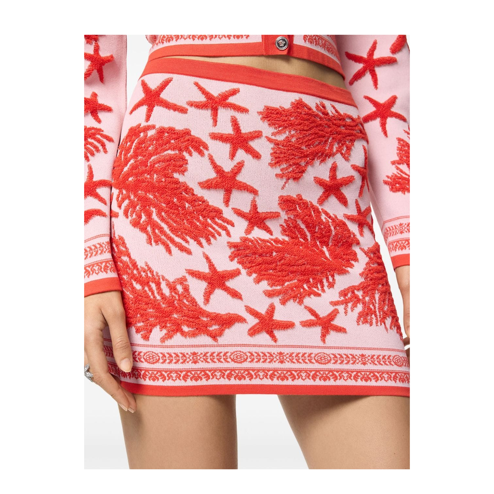 Skirt with Barocco Sea motif