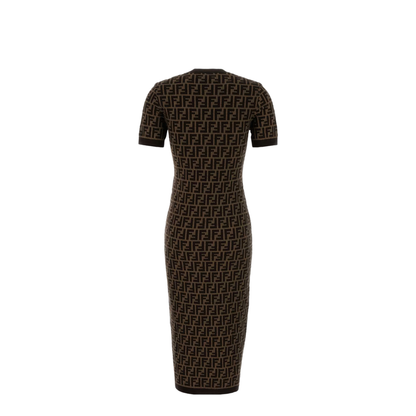 MAYFEYR - Fendi - Dresses Brown - FZDD54ASJTF0GGE