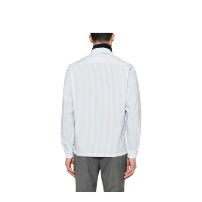 MAYFEYR - Prada - Striped Shirt With Full Zip - SC855SOOO189HF0W81