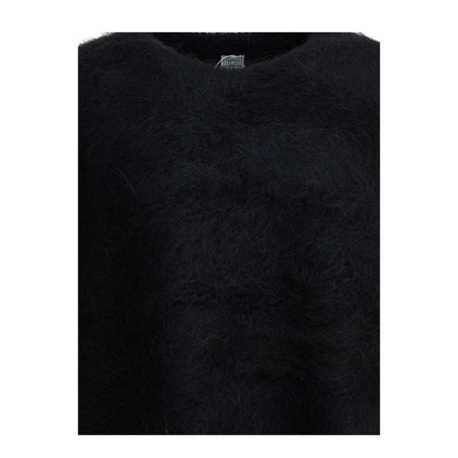 MAYFEYR - Toteme - Alpaca Crewneck Sweater - 244WRT873YA0106001BLACK
