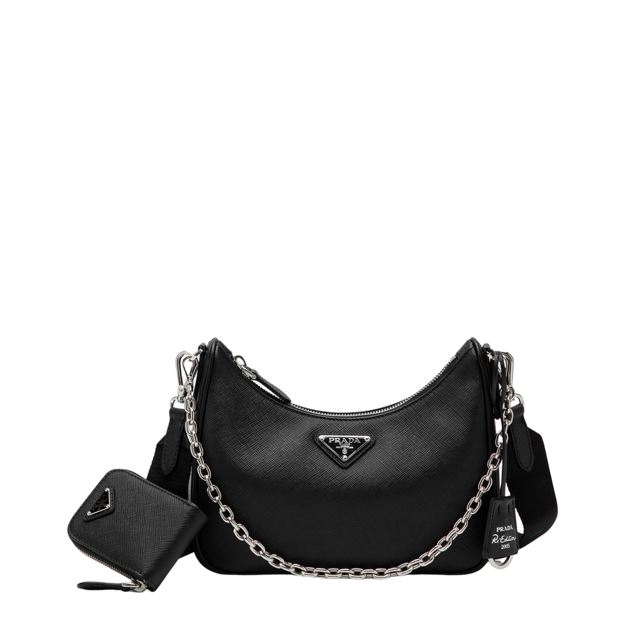 MAYFEYR - Prada - Re-Edition 2005 Black Leather Bag - 1BH204V2PNZVF0002