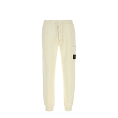 Ivory Cotton Joggers