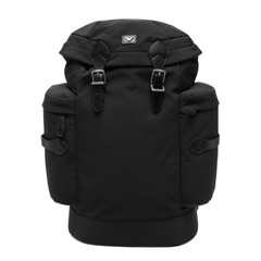 Nylon Backpack - Black